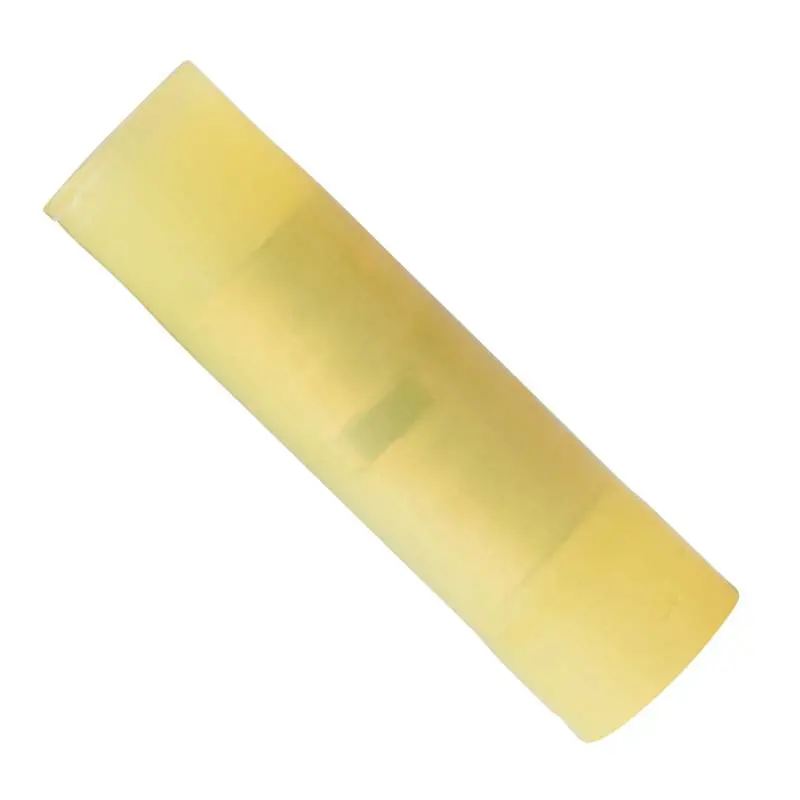 Yellow Nylon Butt Connector For 12–10 Awg Wire – 5-Pack 1