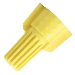 Yellow Standard Wire Nut – 22–10 Awg, Reliable Twist-On Electrical Connector (100-Pack) 1