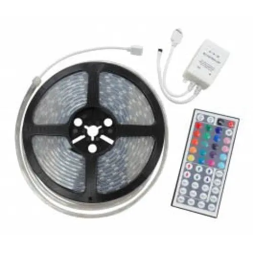 Yesa5050-Rgbw 12V Ip67 Waterproof Rgbw Led Flexible Strip Light – 5-Meter Roll, 7-Color Dynamic Lighting 1