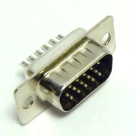 Z-Hdp15 Db15M High-Density Solder Tin Connector – Pack Of 5 1