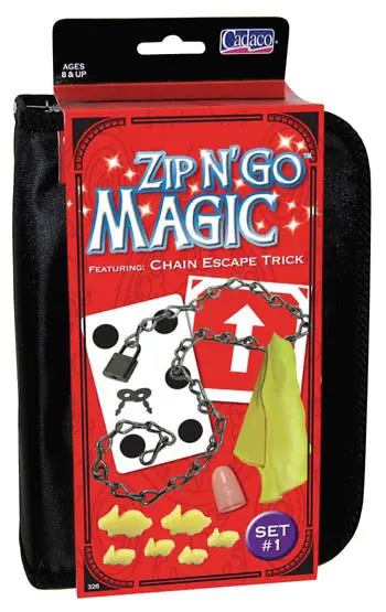 Zip ‘N’ Go Magic Chain Escape Illusion Kit For Beginners 1