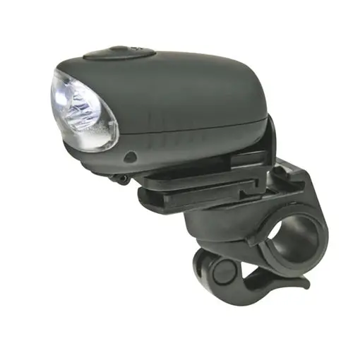 Zl388/7 Dynamo-Powered Led Bicycle Flashlight – Includes Mounting Bracket And Usb-Free Charging 1